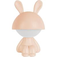Светильник-ночник Kite LED с аккумулятором Cute Bunny, персиковый (k25-316-1-4)