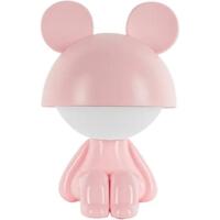 Светильник-ночник Kite LED с аккумулятором Cute Mouse, розовый (k25-316-2-2)