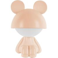Светильник-ночник Kite LED с аккумулятором Cute Mouse, персиковый (k25-316-2-4)