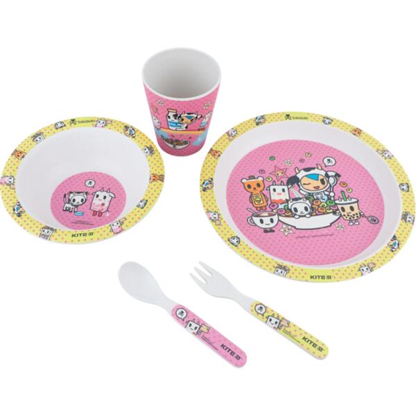 

Набор посуды из бамбука Kite Tokidoki (5 предметов) (tk22-313)