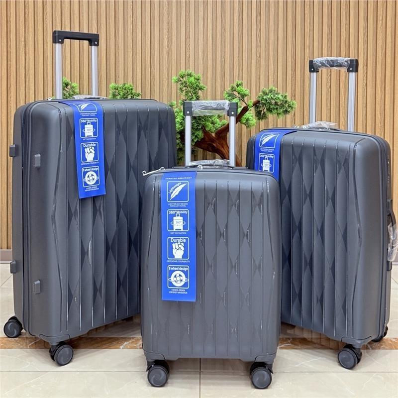 Набір валіз 2E M7979 (L+M+S) anti theft (2E-PP-M7979-SET3-DG)фото1