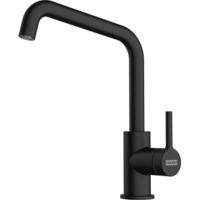 Смеситель для кухни Franke Lina U, дл.излива - 211мм, поворотный, 1 рычаг, черный (115.0728.474)