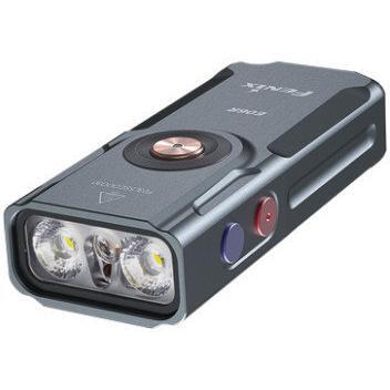 Фонарь наключный Fenix E06R серый (E06RGray) фото 1