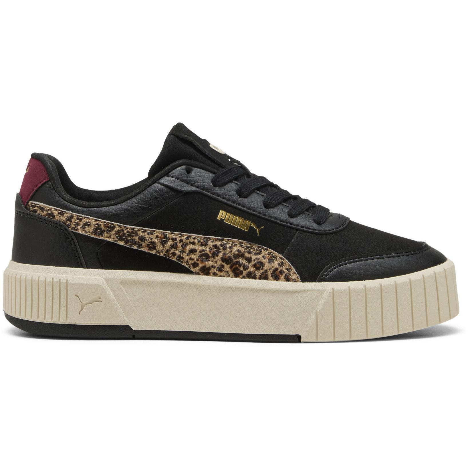 Кеды женские Puma Carina Mia Animal Flair 403515-02 37 (4 UK) черные фото 2