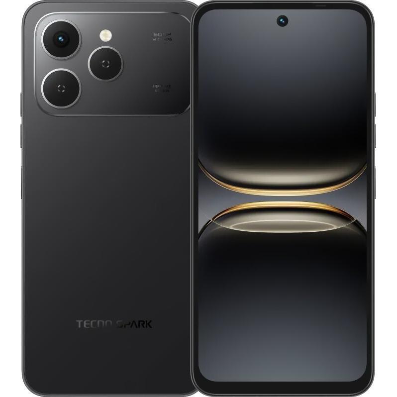 Смартфон TECNO Spark 40 (KM5n) 8/256Gb Ink Black (4894947091551)фото1