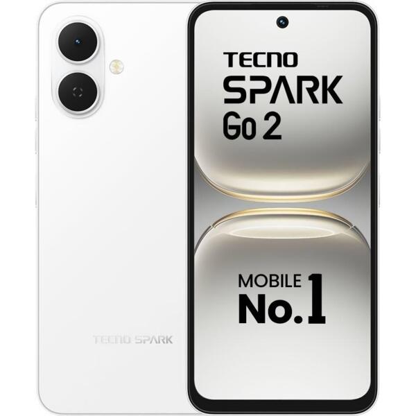 

Смартфон TECNO Spark Go 2 (KM4) 3/64Gb Veil White (4894947088827)