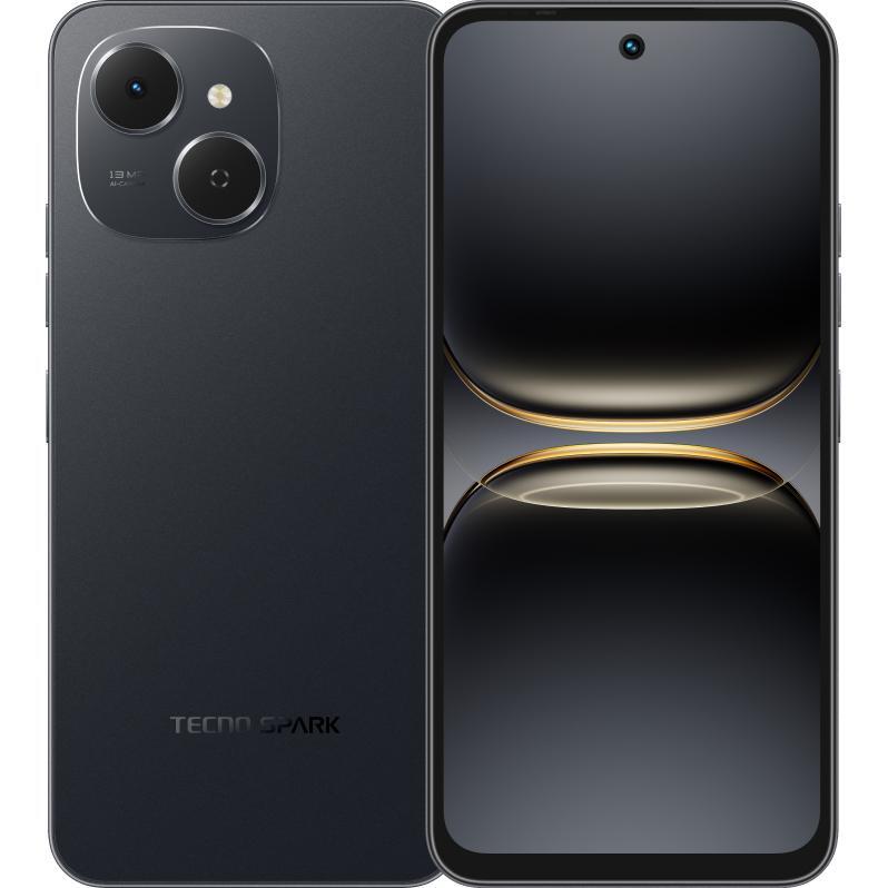 Смартфон TECNO Spark 40C (KM4k) 4/128Gb Ink Black (4894947092459) фото 