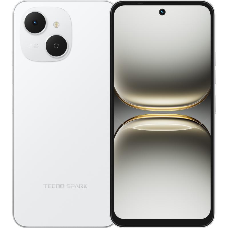 Смартфон TECNO Spark 40C (KM4k) 4/128Gb Veil White (4894947093036) фото