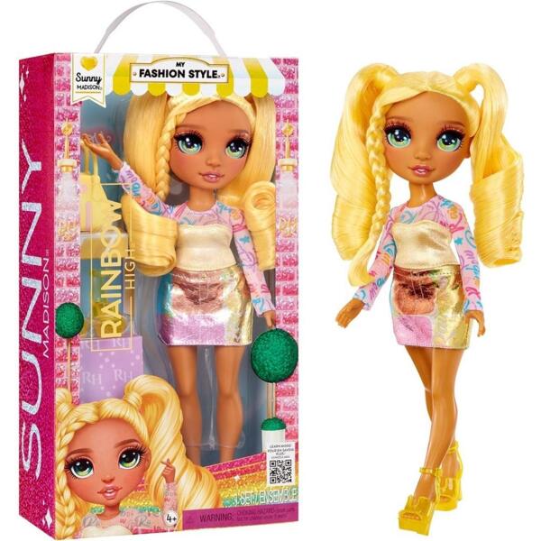 

Кукла Rainbow High серии "My Fashion Style" – Санни (с аксесс.) (547570)