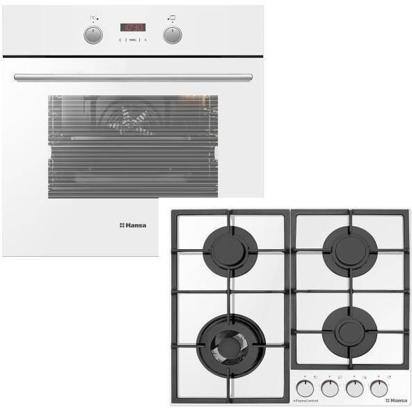 Комплект Hansa варочная поверхность + духовой шкаф FCGW683299фото1