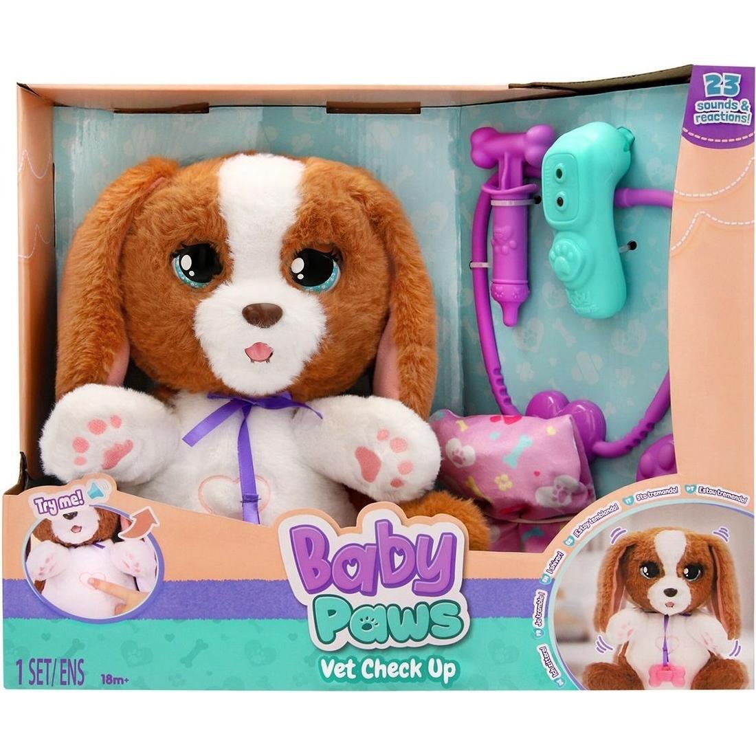 Интерактивный игровой набор Baby Paws – Щенок у ветеринара (с аксессуарами) (927681IM) фото 