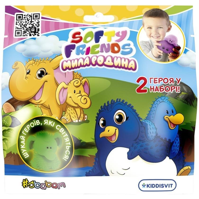 Стретч-іграшка у вигляді тварини серії «Softy friends» – Мила родинафото1
