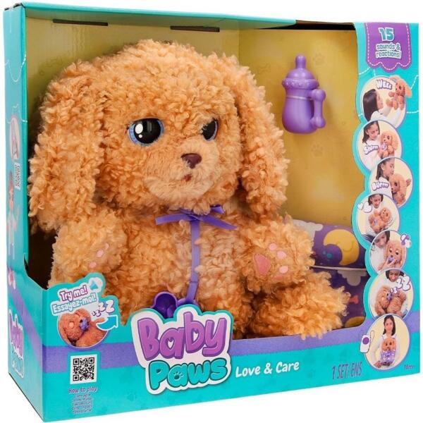 

Интерактивная игрушка Baby Paws – Игривый щенок лабрадудля (с аксессуарами) (921153IM)