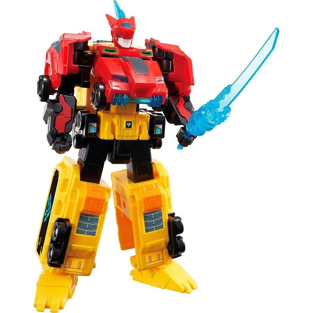 Ігровий набір з роботом-трансформером DINOSTER – РАПТОР ТРОН (2 машини) (EU580811)фото1