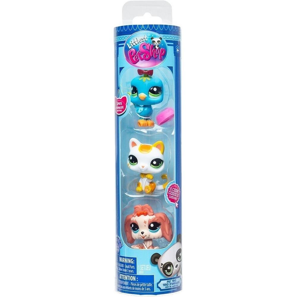 Игровой набор Littlest Pet Shop – Настроение города (3 фигурки, аксессуар.) (00551) фото 1