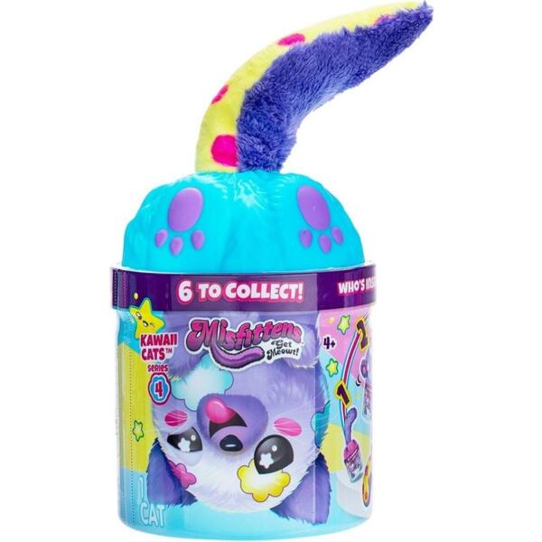 

Мягкая игрушка-сюрприз Misfittens W4 – КОТИК В БАНКЕ (3948)