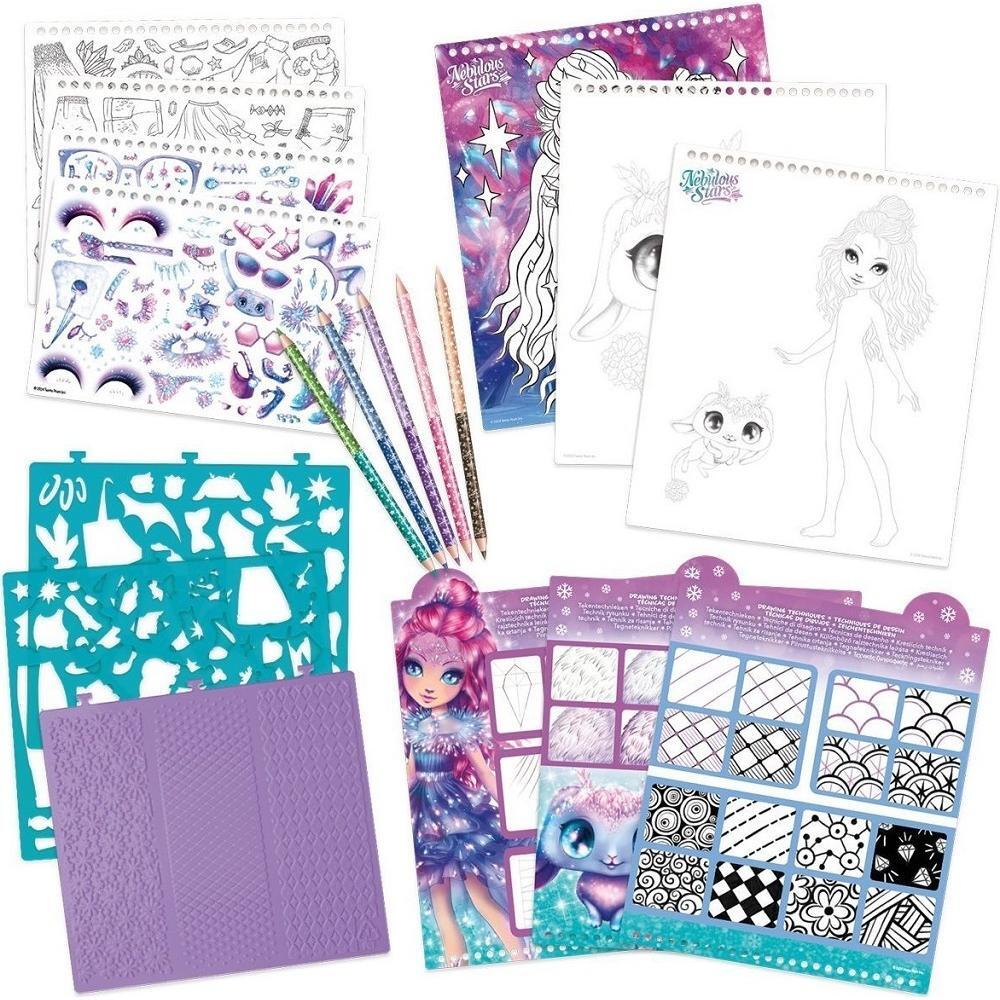 Набір для творчості Nebulous Stars – Скетчбук: Кристалія, мотиви самоцвітів (11140)фото1