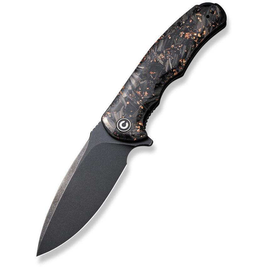 Ніж складаний Civivi Praxis Shredded Carbon Fiber C803Iфото1