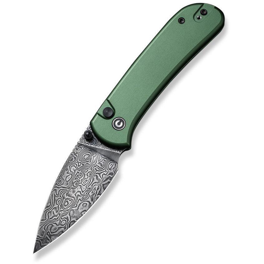 Ніж складаний Civivi Qubit Green Aluminum C22030E-DS1фото1