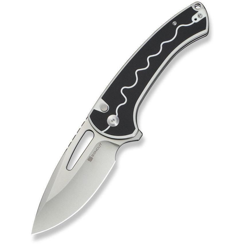 Нож складной Sencut Squiggy White/Black S24082A-1 фото 
