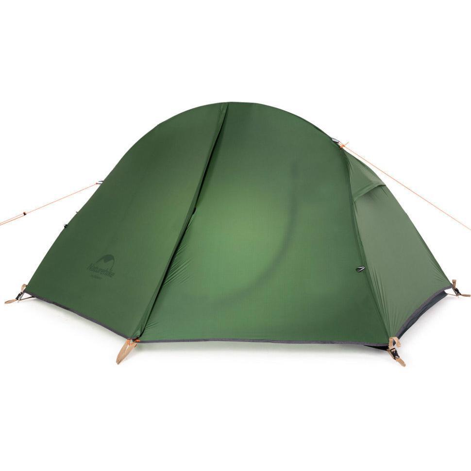 Палатка сверхлегкая одноместная с футпринтом Naturehike Cycling 1 NH18A095-D 210T фото 1