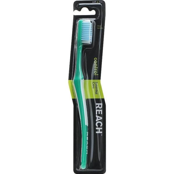 

Зубная щетка Reach Control Medium Toothbrush Зеленая 1 шт