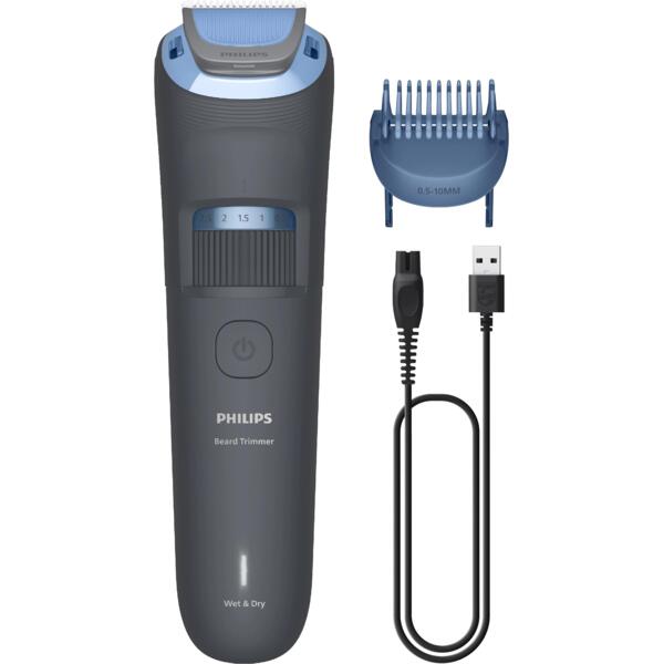 Триммер Philips Series 3000 серый BT3617/15