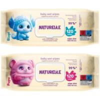 Влажные салфетки Naturelle детские с кокосовым маслом 120 шт