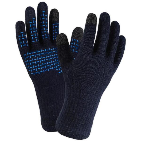 

Перчатки водонепроницаемые Dexshell ThermFit Gloves темно-голубые DG12402HTB-S