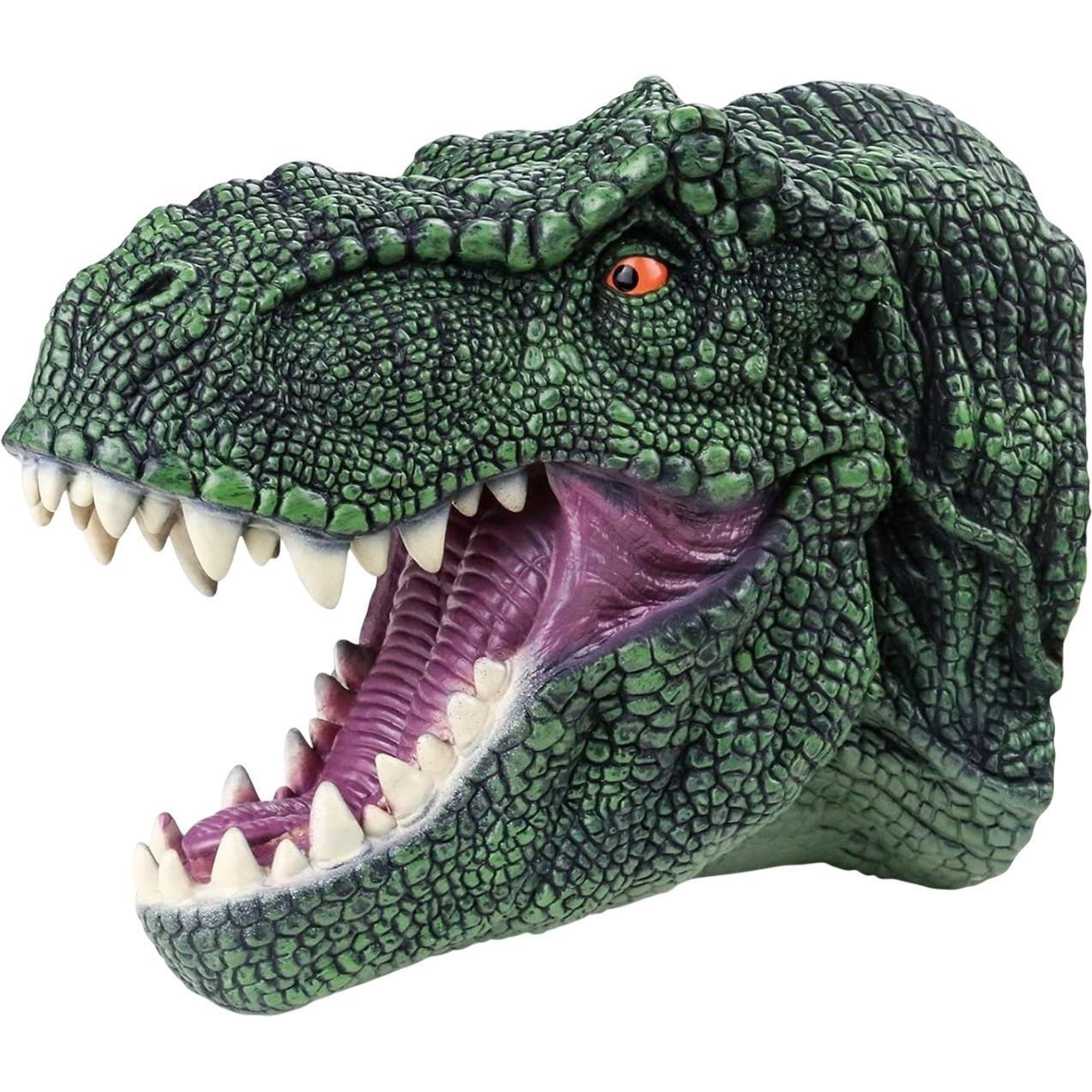 Іграшка-рукавичка Same Toy Тиранозавр темно-зелений (X311UT-1)фото1