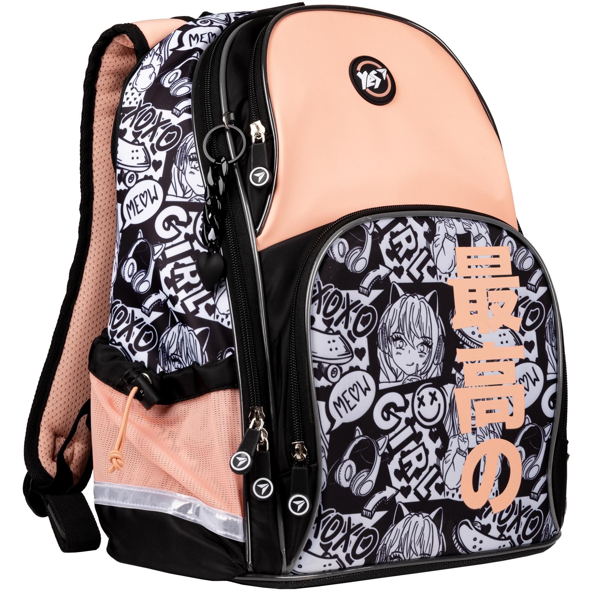 Рюкзак полукаркасный школьный Yes Anime S-100 фото 1