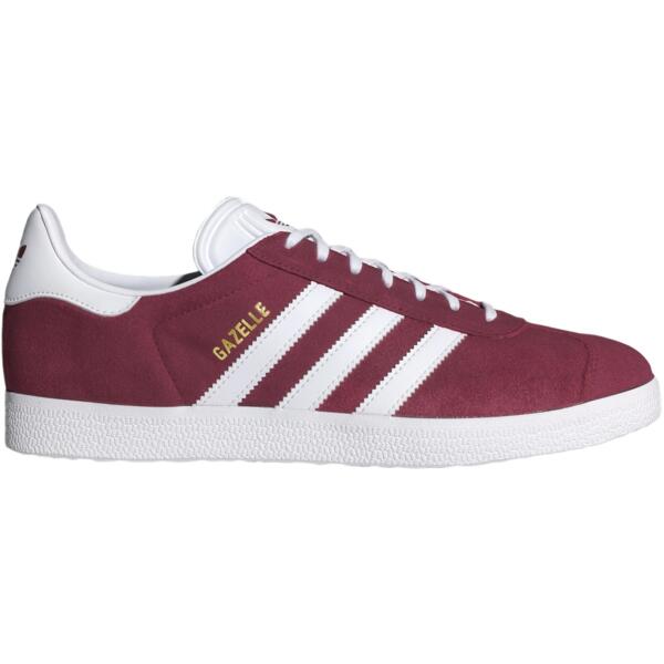 Кеды мужские Adidas Gazelle B41645 46.5 (11.5 UK) бордовый/белый фото 