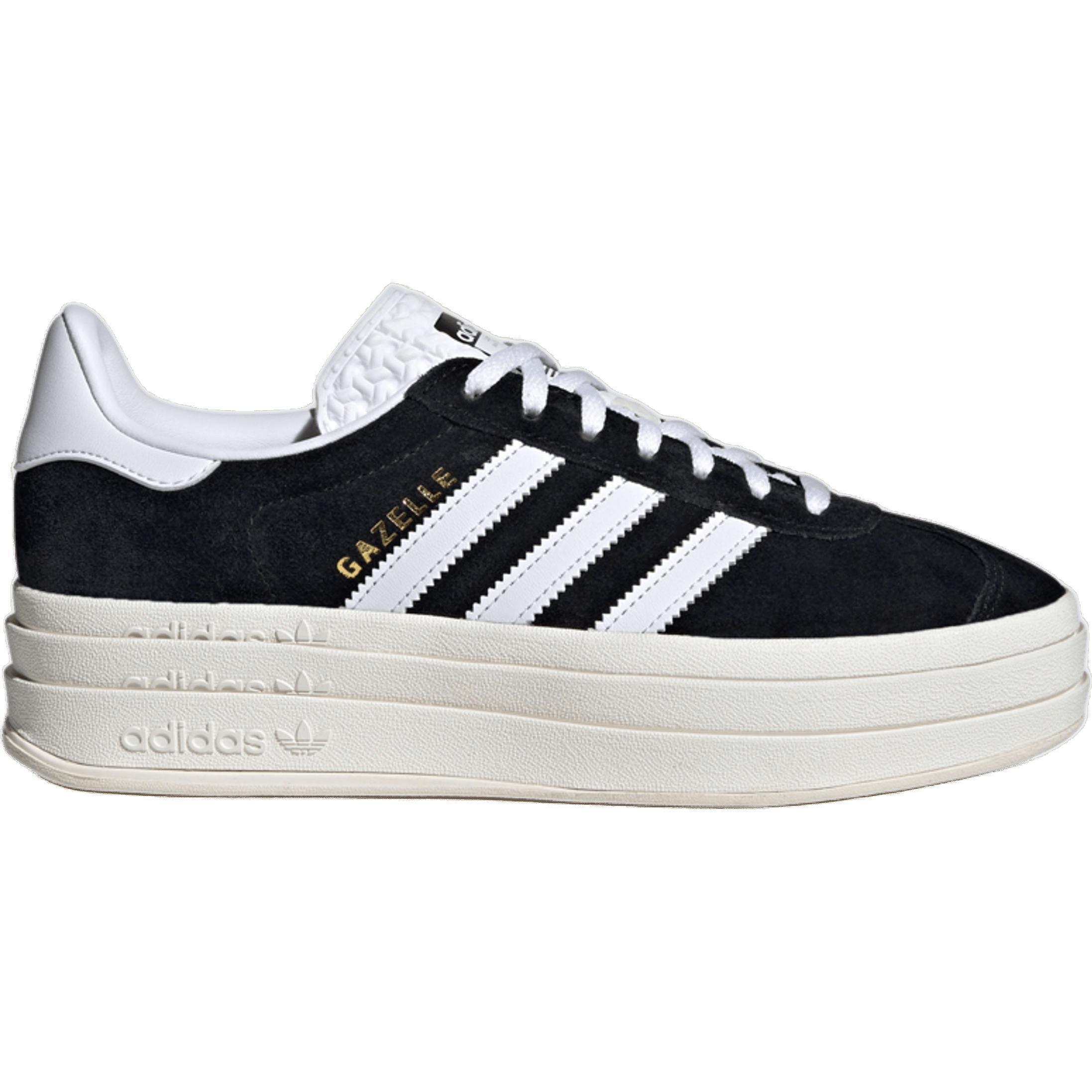Кеды женские Adidas Gazelle Bold W HQ6912 37.5 (4.5 UK) черные фото 2