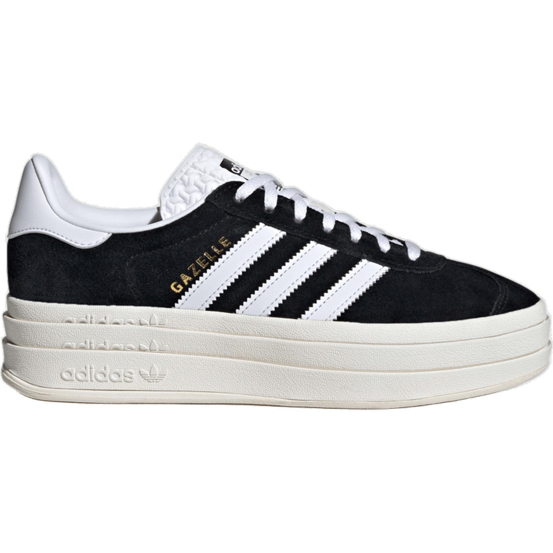 Кеды женские Adidas Gazelle Bold W HQ6912 38 (5 UK) черные фото 2