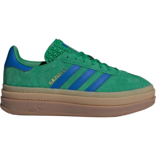 Кеды женские Adidas Gazelle Bold W IE1370 41.5 (7.5 UK) зеленые фото 