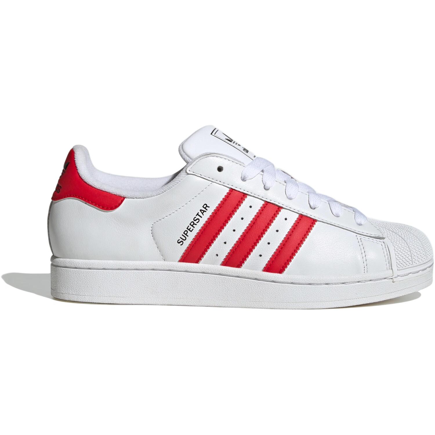 Кеды Adidas Superstar II JQ4728 38.5 (5.5 UK) белый/красный