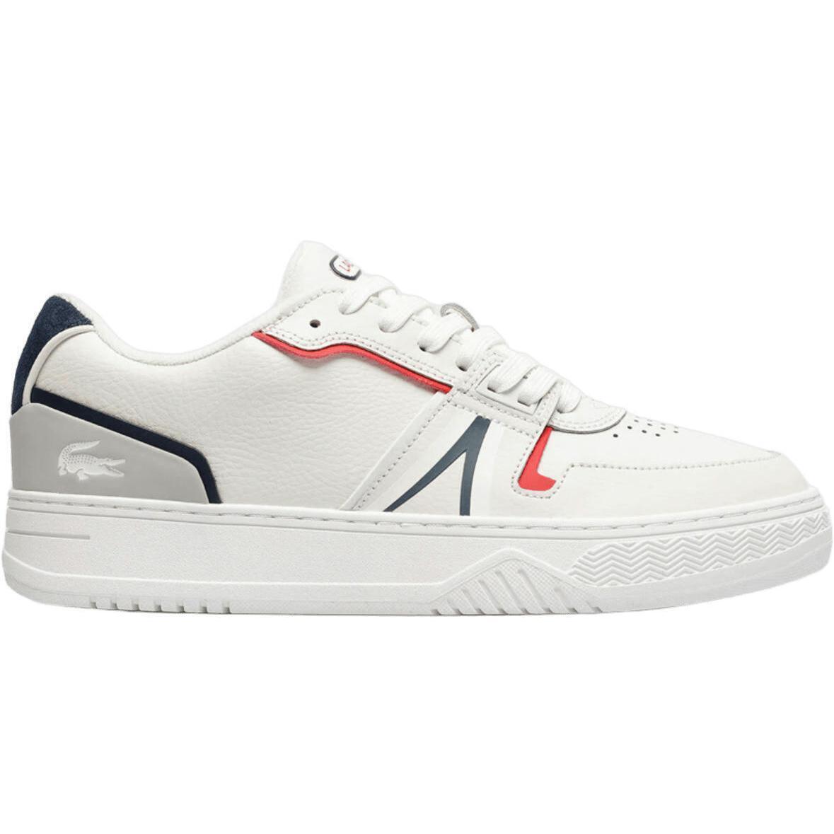 Кеди мужские Lacoste L001 0321 1 Sfa 742SMA0092-407 41 (7.5 UK) белые фото 1