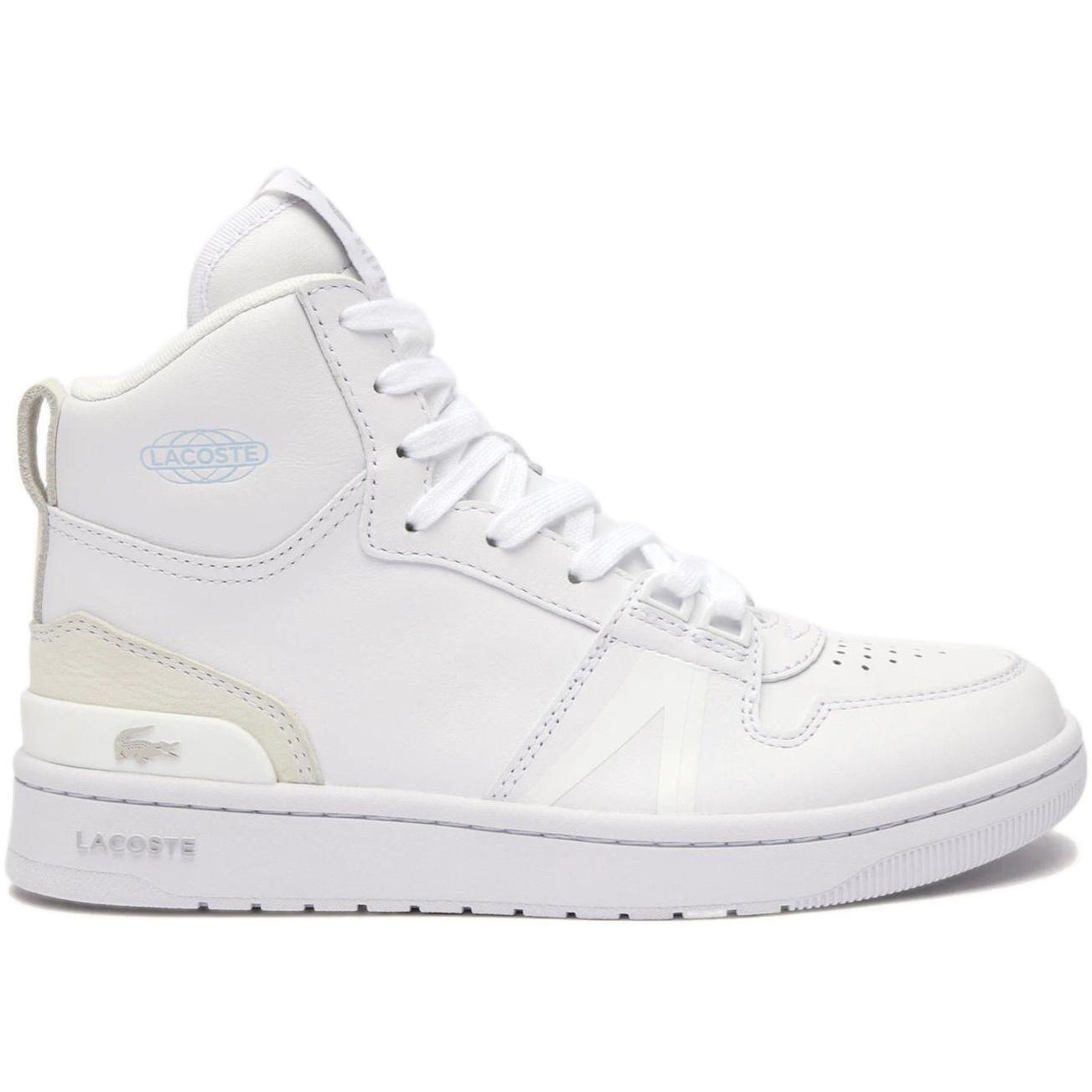Полуботинки женские Lacoste L001 Mid 746SFA0095-21G 39 (5.5 UK) белые фото 1