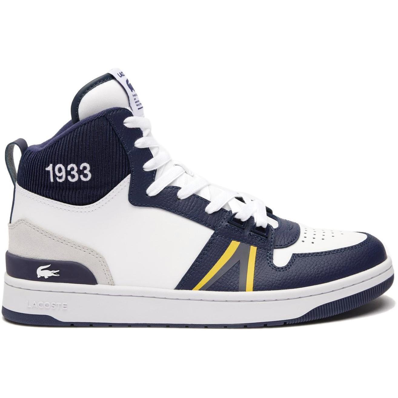 Полуботинки мужские Lacoste L001 Mid 746SMA0030-042 44 (9.5 UK) белые фото