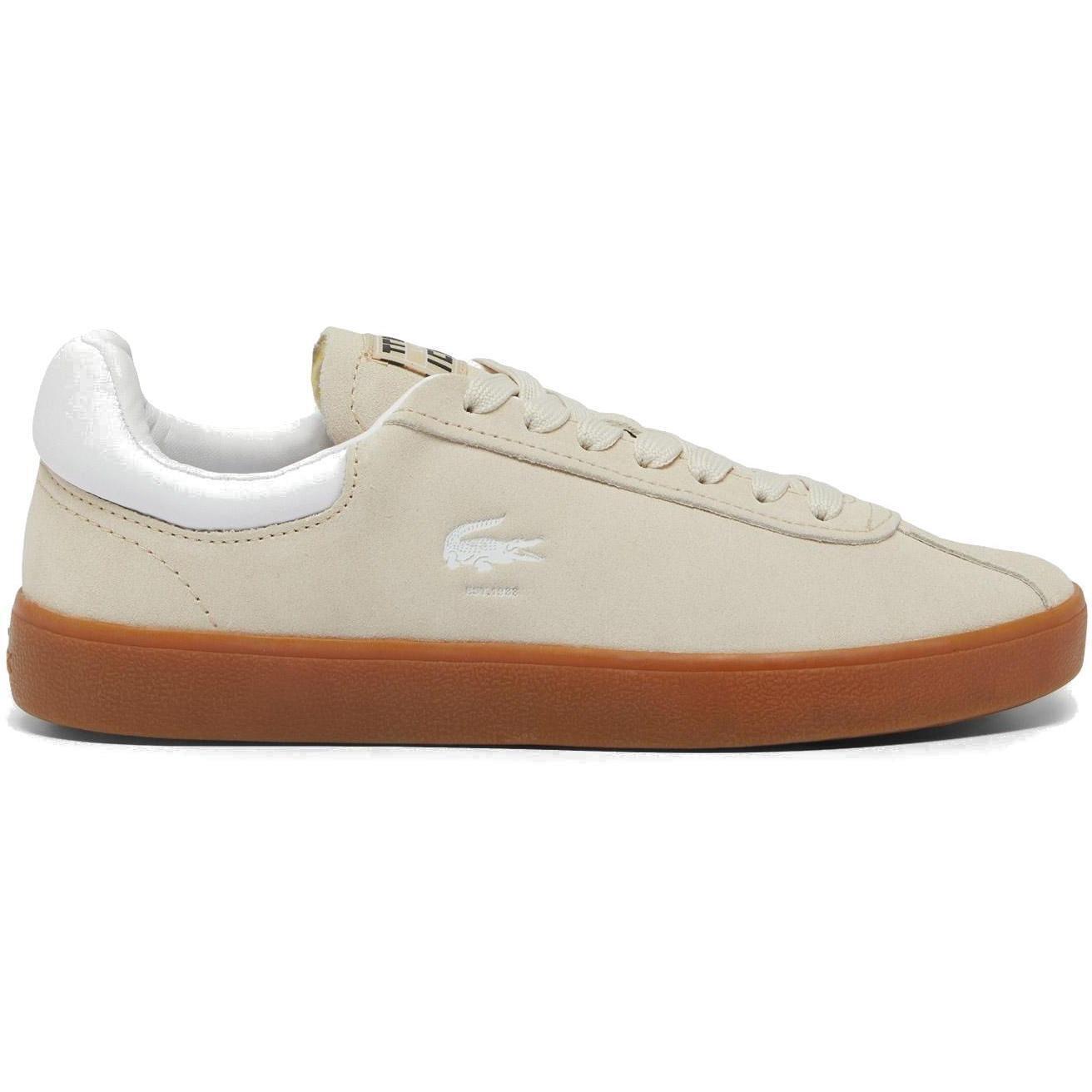 Кроссовки женские Lacoste Baseshot 748SFA0010-40F 38 (5 UK) молочный белый/карамельный фото 1