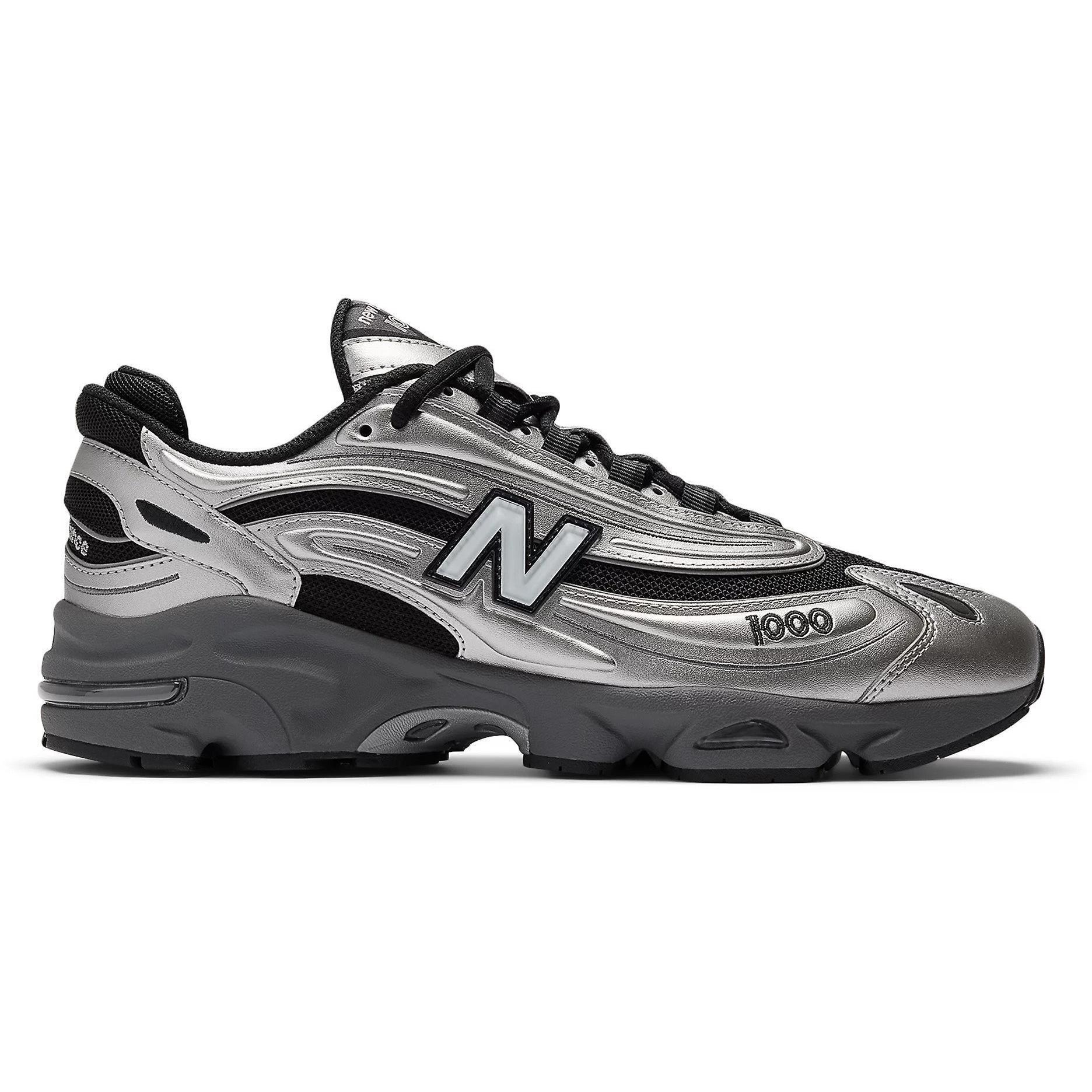 Кроссовки мужские New Balance M1000EGR 43 (9.5 US) серебряно/черные фото 1
