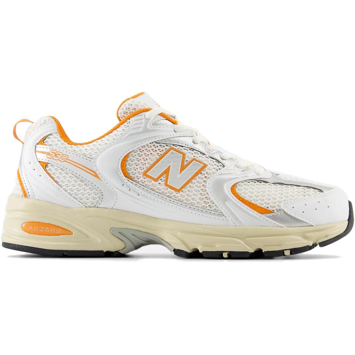 Кроссовки New Balance 530 MR530EB 38 (5.5 US) бело/оранжевые