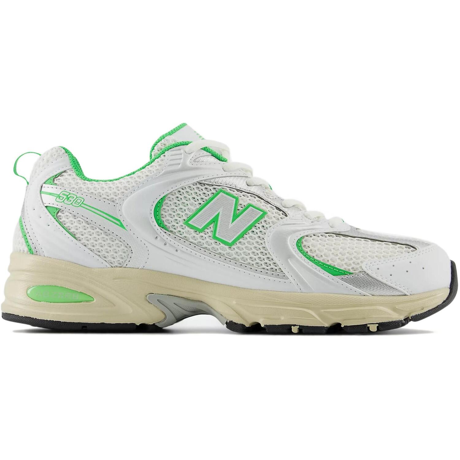 Кроссовки New Balance 530 MR530EC 38.5 (6.5 US) бело/салатовые
