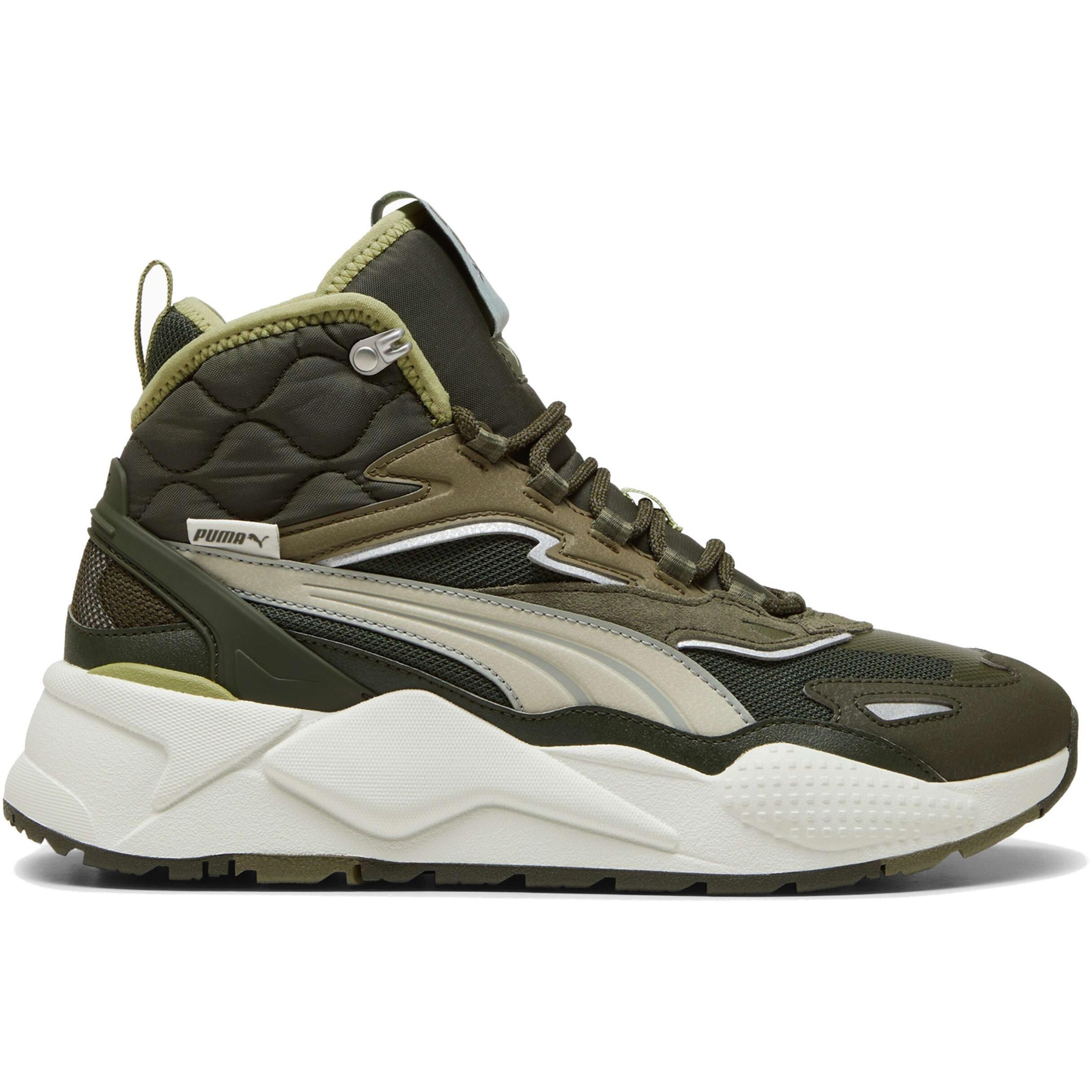 Кроссовки высокие Puma Rs-X Hi 392718-07 42 (8 UK) оливковые фото 1