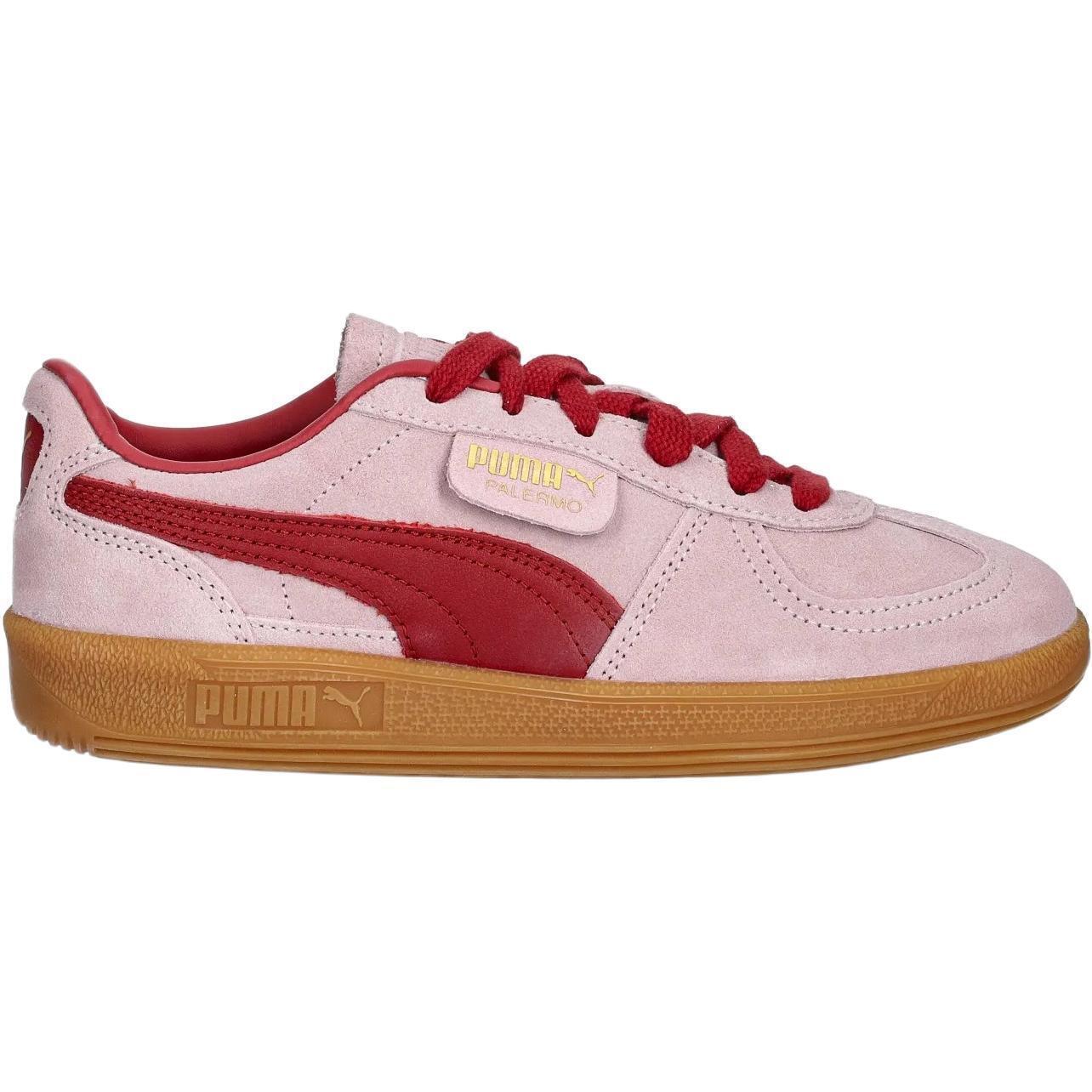 Кеды женские Puma Palermo 396463-50 39 (6 UK) бордовые фото 1