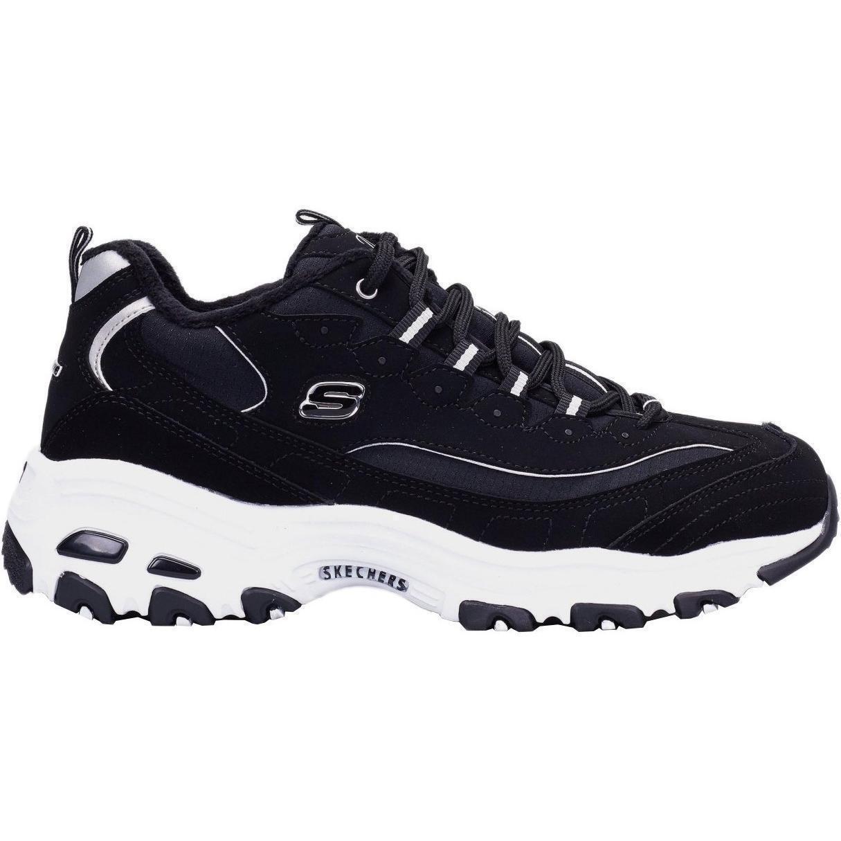 Кроссовки женские Skechers D'Lites 66666125 BLK 40 (10 US) черные фото 2