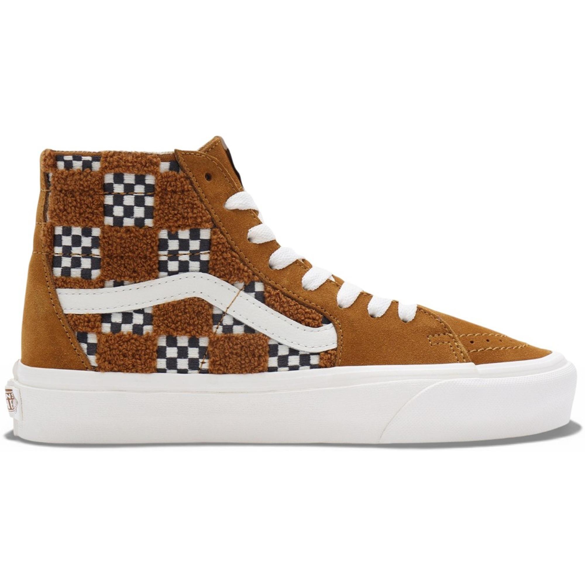 Кеды высокие Vans Sk8-Hi Tapered VN0009QP1M71 37 (5.5 US) коричневые фото 1