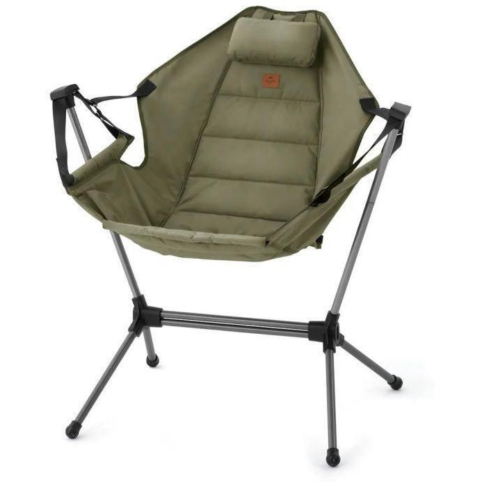 Крісло-качалка складане Naturehike NH21JJ004, темно-зеленефото1