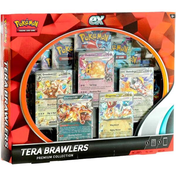 Коллекционная карточная игра Pokemon: Tera Brawlers - Premium Collection