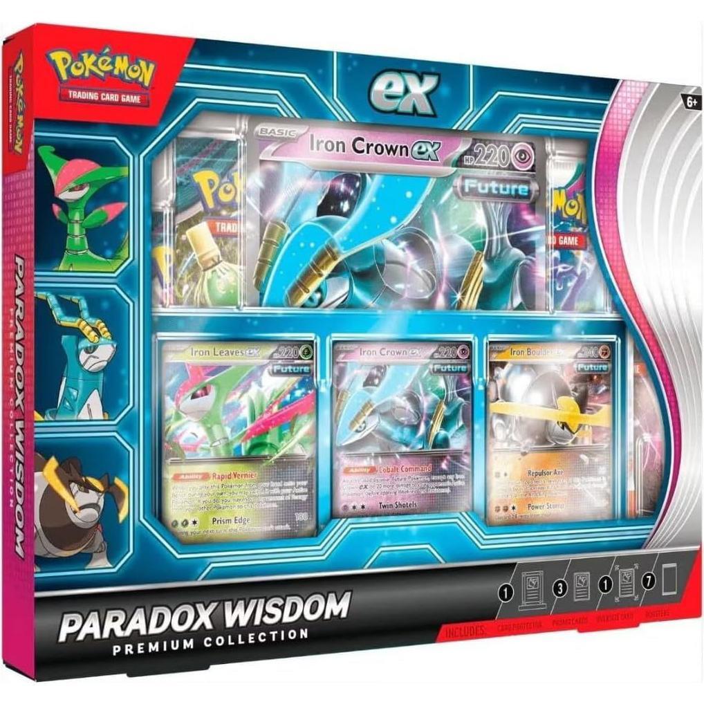 Коллекционная карточная игра Pokemon: Paradox Wisdom - Premium Collection фото 1